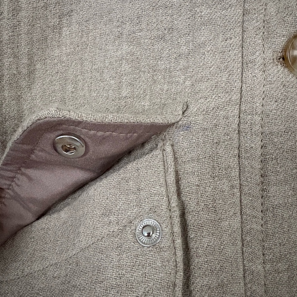 Women's Madewell Clairmont Crop Jacket - “oatmeal heather” - Picture 4 of 5